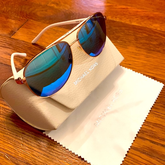 Michael Kors mirrored sunglasses
